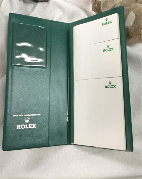 Rolex Notebook, notepad Notizbuch Rolex 